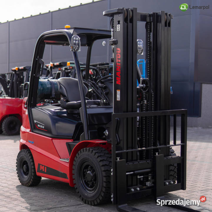 Wózek widłowy Manitou Mi25G 47m Zator