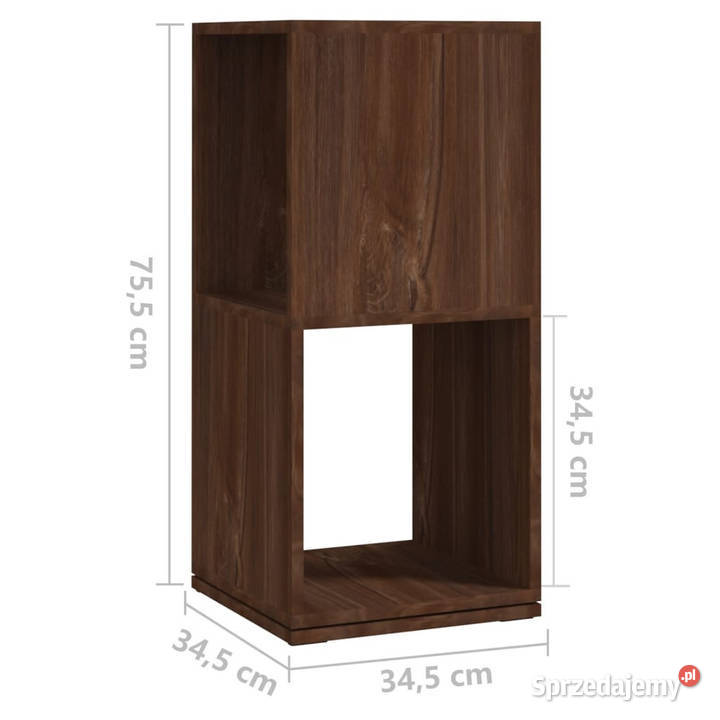 Szafka obrotowa brązowy dąb 345x345x755 płyta Warszawa sprzedam