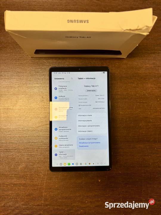 Tablet Samsung Galaxy Tab A11 X135F 87 4 GB 64 Elbląg
