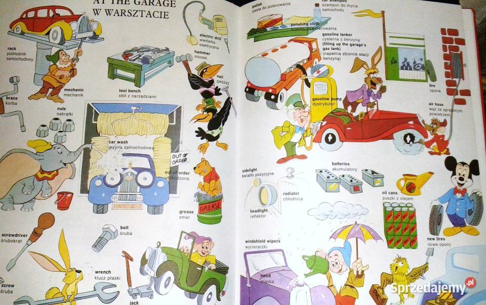 Wielki ilustrowany słownik angielskopolski Walt Chełm
