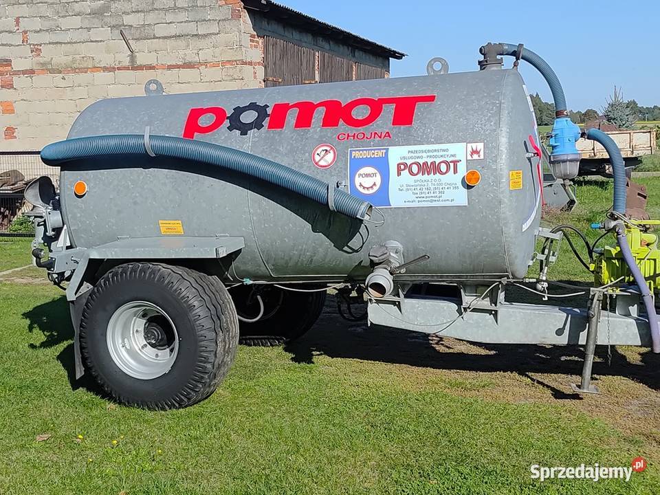 Beczkowóz Pomot Chojna 4000 l Beczka Wóz wielkopolskie Grabów nad Prosną