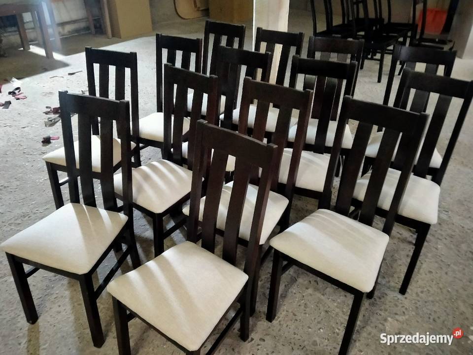 Krzesła bukowe nowe Włocławek sprzedam