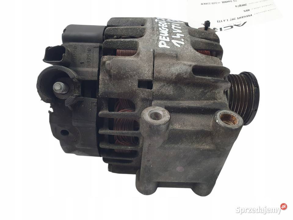 ALTERNATOR Peugeot 207 208 14 VTi Valeo lubelskie Chełm sprzedam