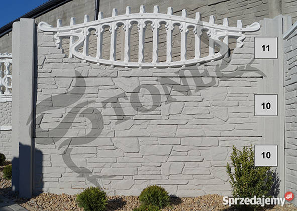 Ogrodzenia betonowe podlaskie Łomża