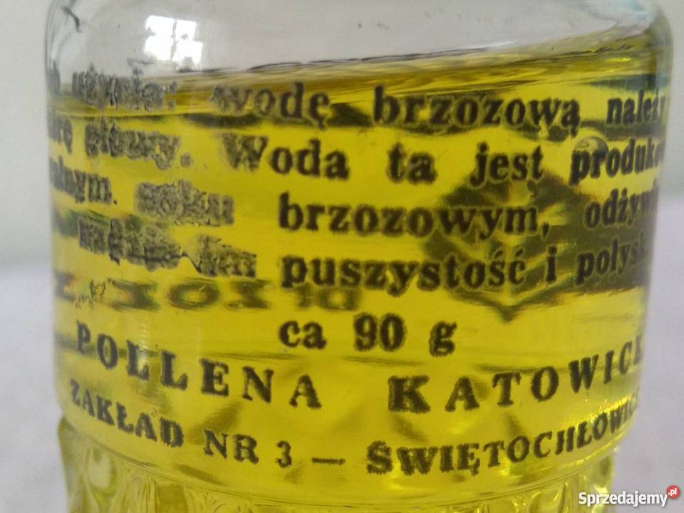 CEZAR WODA BRZOZOWA Pollena Katowice lata 7080 Pozostałe mazowieckie Warszawa