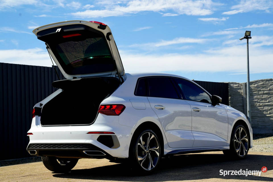 Audi A3 Sportback S LINE skóra KAMERA virtual wspomaganie kierownicy Otmuchów