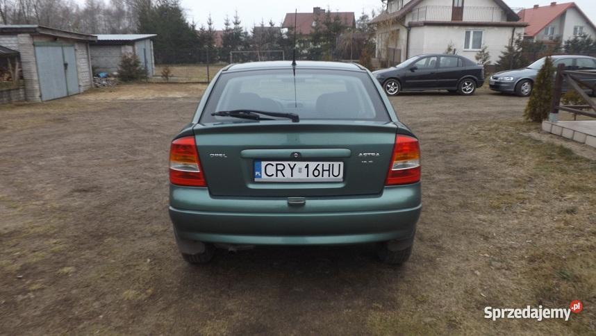 Opel Astra II 16 benzynagaz Skrwilno