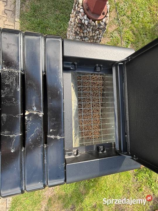 Piec na pellet Ravelli R70 komin paleciak koza