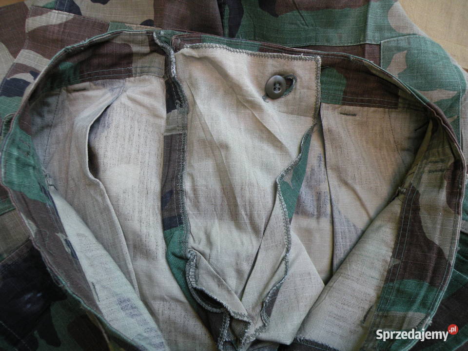 Spodnie BDU woodland medium regular cotton 91r Wrocław