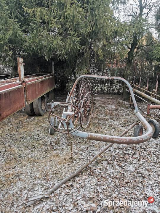 Przyczepa samozbierająca zgrabiarka 7 Ząbkowice Śląskie
