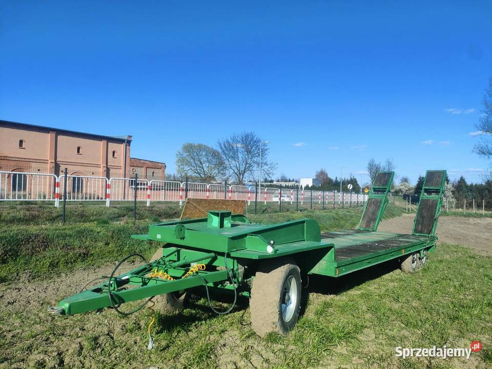 Przyczepa niskopodwoziowa Śrem Pom