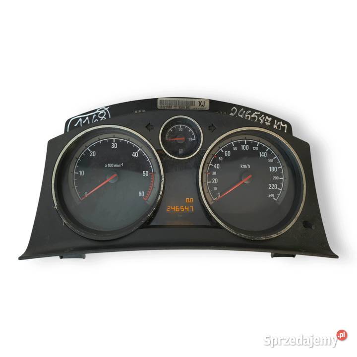 LICZNIK ZEGARY 13225988 XJ Opel Astra H Zafira B Liczniki i zegary