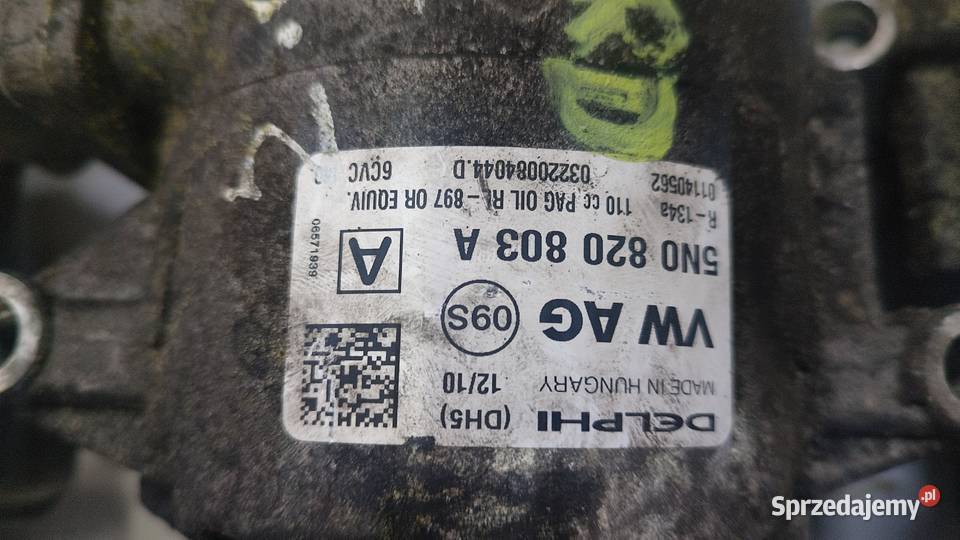 SPRĘŻARKA KOMPRESOR KLIMATYZACJI VW AUDI SKODA Włoszczowa sprzedam