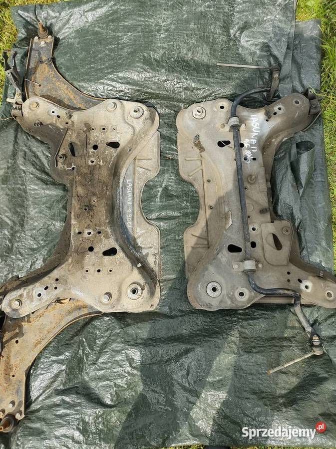 RENAULT LAGUNA II sanki przód zawieszenie
