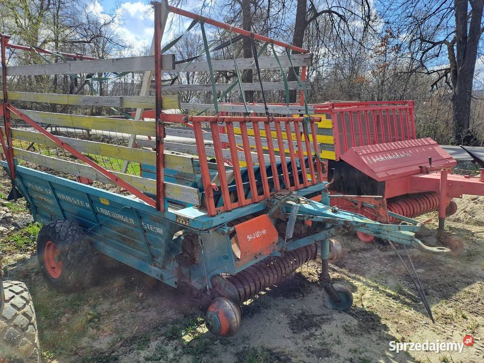 Przyczepa samozbierająca pottinger 10 steyr 12 Limanowa
