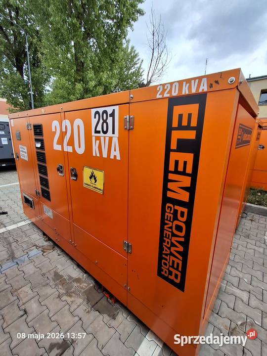 SPRZEDAŻ Agregat prądotwórczy GRUPEL 200kVA
