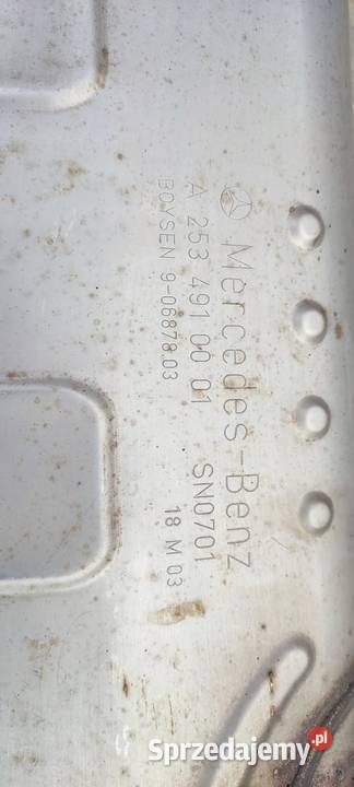 MERCEDES GLC W253 X253 TŁUMIK KOŃCOWY AMG