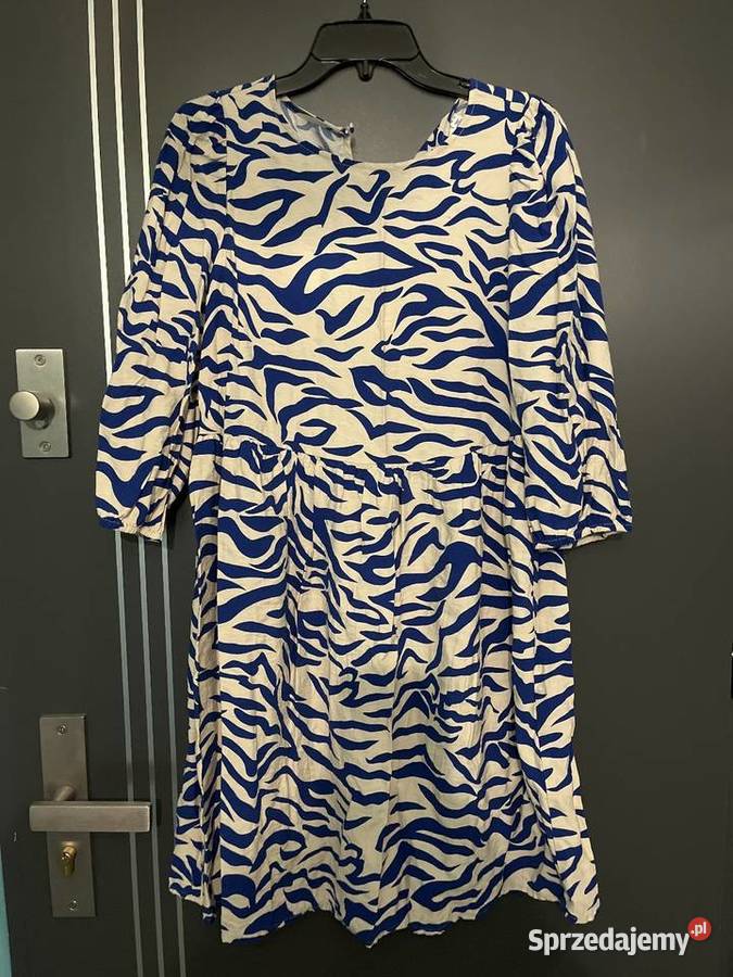 Vila sukienka modny ciekawy wzór hit blog 36 Choszczno