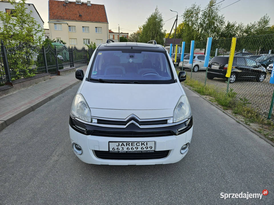 Citroen Berlingo Opłacony Zdrowy Zadbany czujnik parkowania Kisielice sprzedam