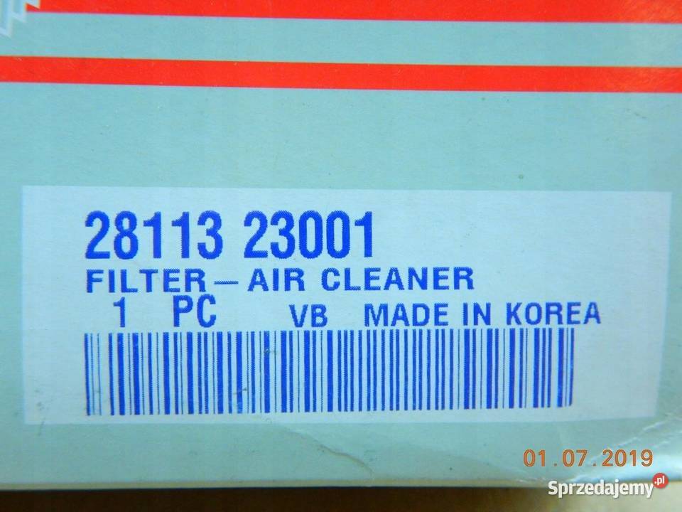 FILTR POWIETRZA HYUNDAI COUPE 9602 15 20 ASO osobowe lubelskie