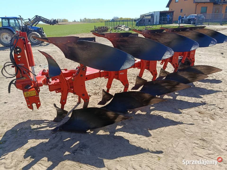 Pług 5 skibowy obrotowy kuhn multi master 122 Skrzydłowo sprzedam