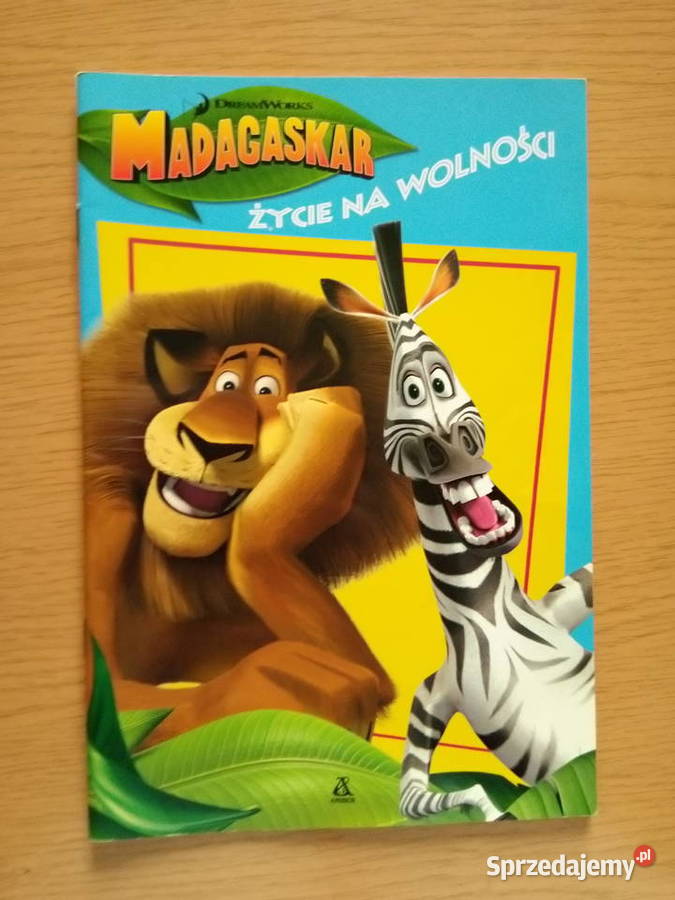 Madagaskar Życie na wolności książeczka 2005r ISBN 832412196X sprzedam