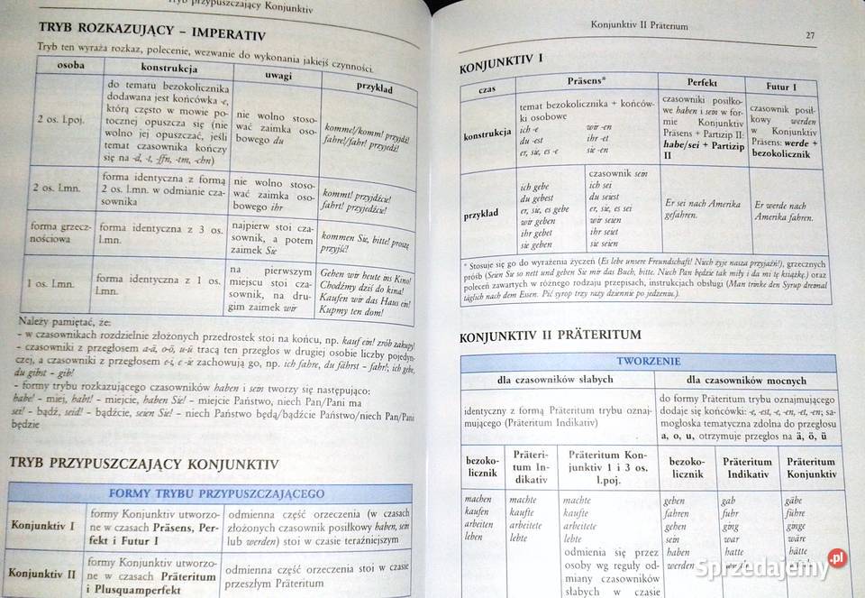 Tablice Język niemiecki Agnieszka Jaszczuk Pozostałe