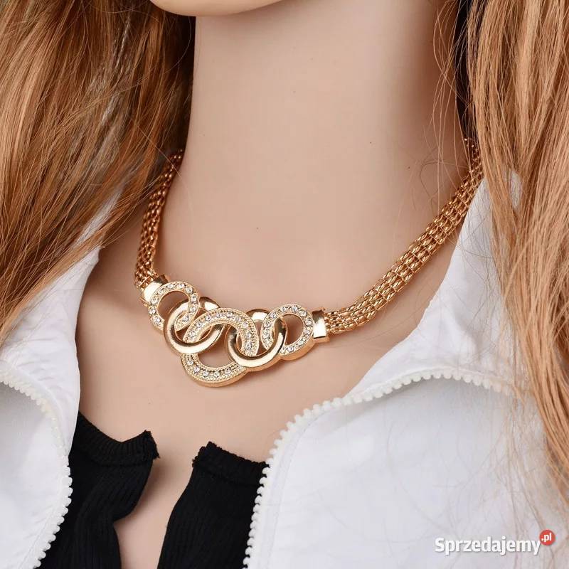 3 cześć elegancki komplet biżuterii Kołobrzeg sprzedam