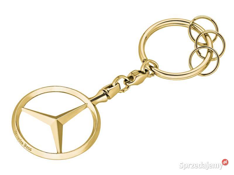 MERCEDES Brussels brelok do kluczy zloty prezent śląskie