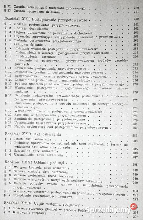 Polski proces karny w zarysie Stefan Kalinowski miękka Chełm