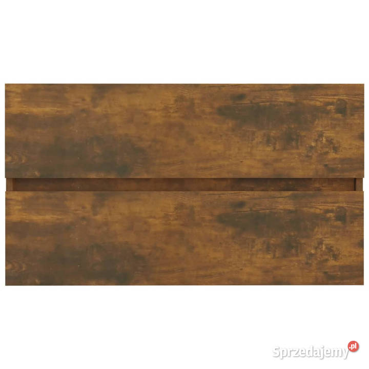 Szafka pod umywalkę przydymiony dąb 80x385x45 Pozostałe