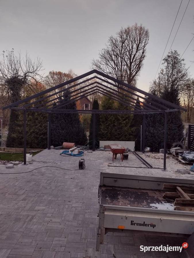 Wiata zabudowa zadaszenie