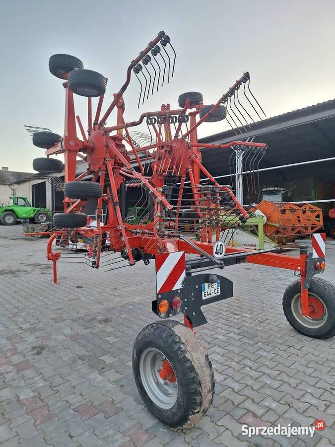 Zgrabiarki dwukaruzelowe Sprowadzone kuhn Zgrabiarki i przetrząsacze Łomża