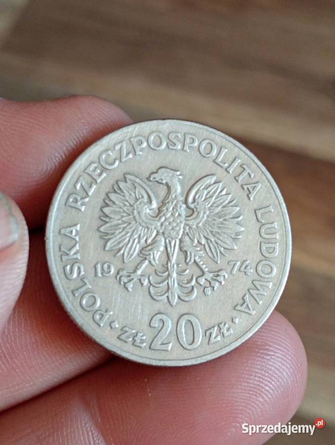 Sprzedam monete 20 zl 1974 Marceli Nowotko