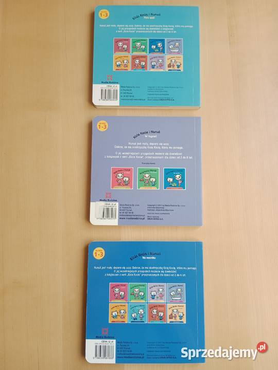 Kicia Kocia i Nunuś Anita Głowińska zestaw ISBN 9788380083530 Poznań
