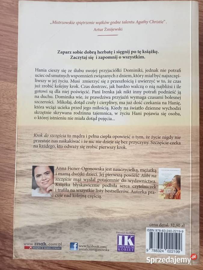 Alibi na szczęscie Anna Ficner Ogonowska Grybów sprzedam