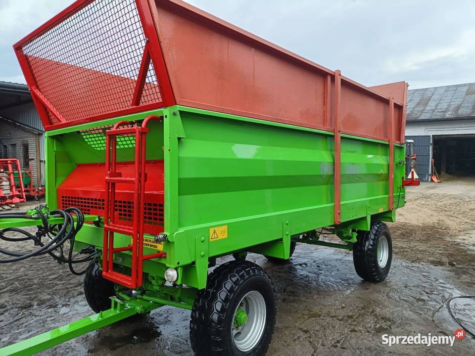 Rozrzutnik Obornika TYTAN 7 PLUS Unia Brzeg NOWY Rozrzutniki obornika Kłoczew