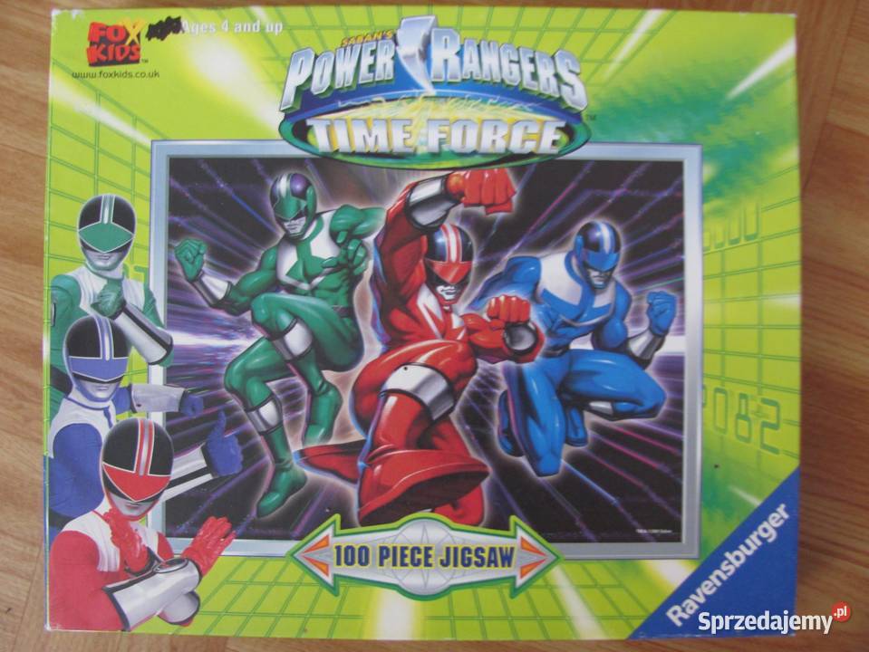 Ravensburger 100 elementów Power Rangers Time Zamość