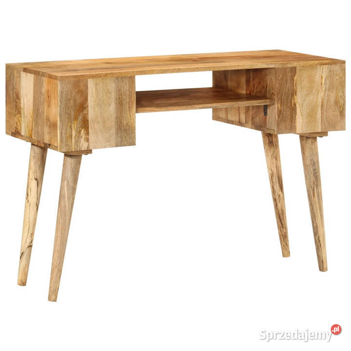 Biurko z szufladami 110x47x76 lite drewno mango mazowieckie Warszawa