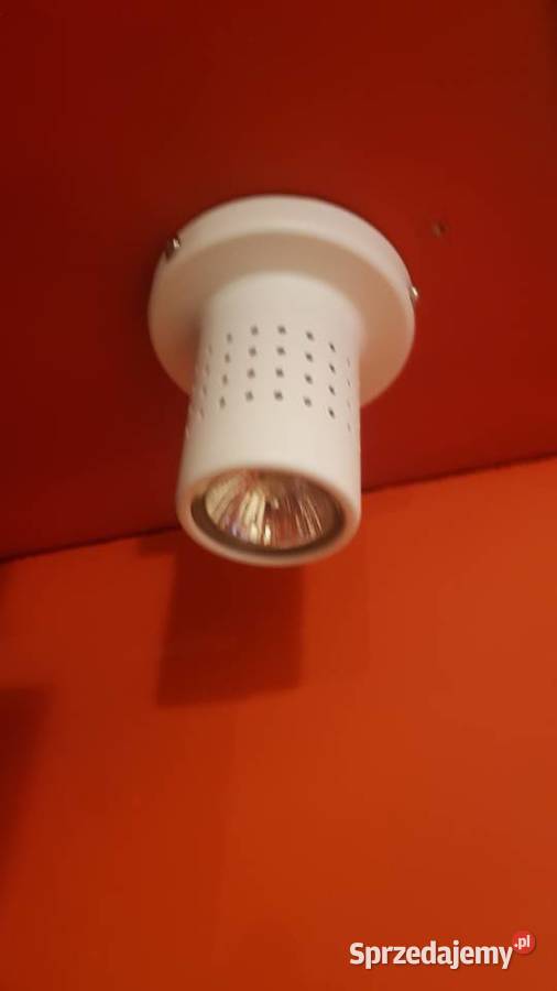 Lampa sufitowa TUBA BIAŁA GU10 wymienna żarówka Warszawa