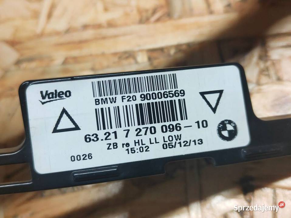 Mocowanie Osłona Lampy Lampa Prawy Tył BMW 1 F20 Pleszew