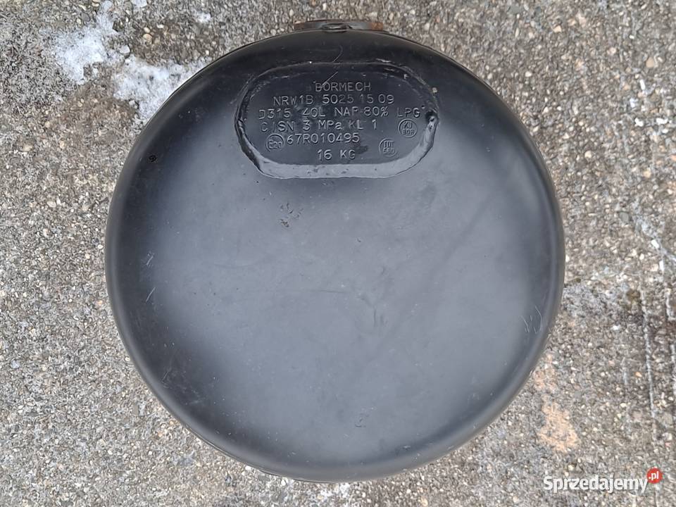 Zbiornik LPG Bormech 40l Cieszyn