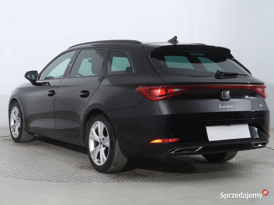 Seat Leon 15 TSI czarny mazowieckie Piaseczno