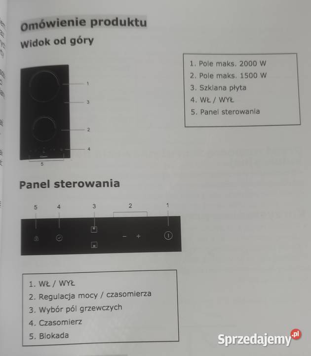 Płyta indukcyjna Candy CID 30G3 Rudziniec sprzedam