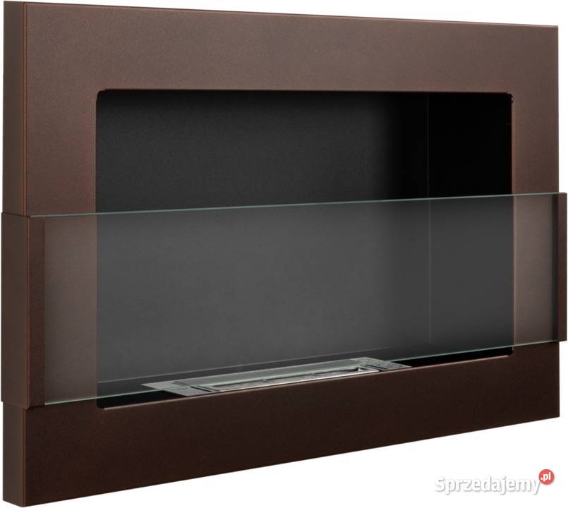 BIOKOMINEK WISZACY Z SZYBA 900X400 Biokominek mazowieckie Warka