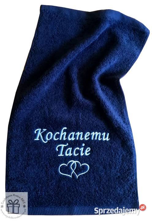 Prezent Babci Dziadka gruby ręcznik do rąk z Toruń
