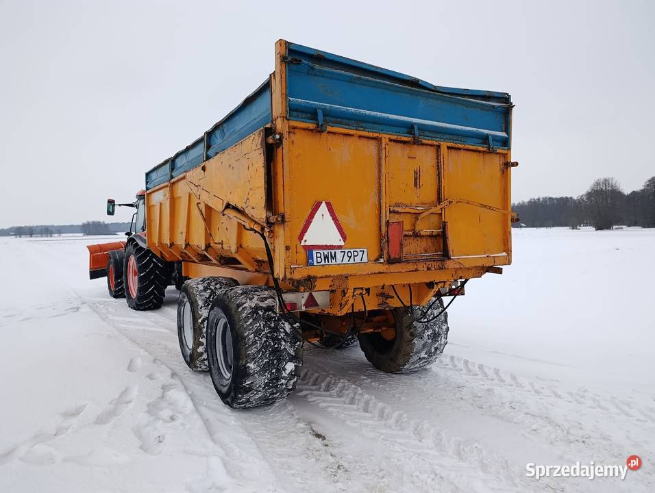 Przyczepa wywrotka zarejestrowana Rolland 14ton nieuszkodzony Kożuszki