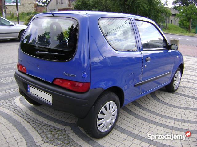 Fiat Seicento 11 MPI ACTIVE 2003 welurowa tapicerka Piekary Śląskie