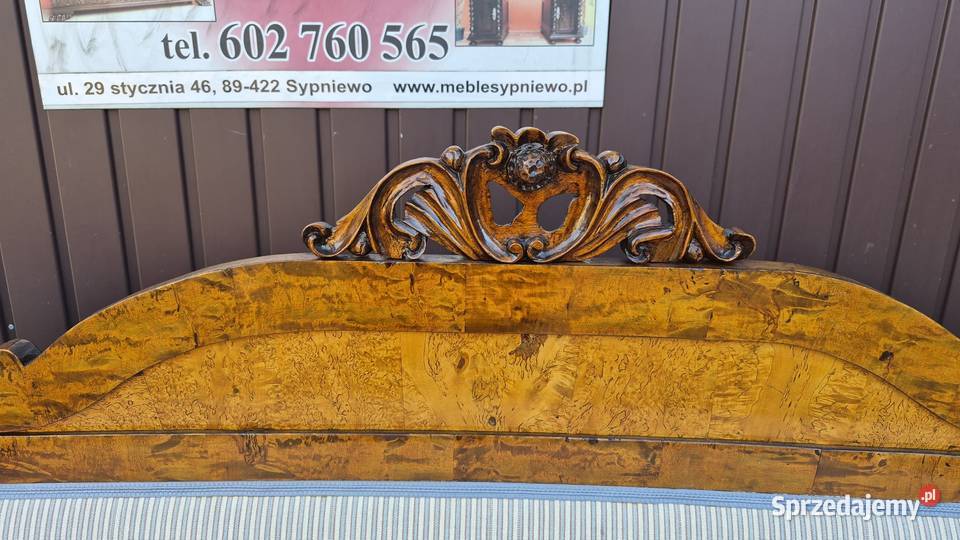 Stara sofa stylowa biedermeier antyk ze Szwecji Sofy i kanapy