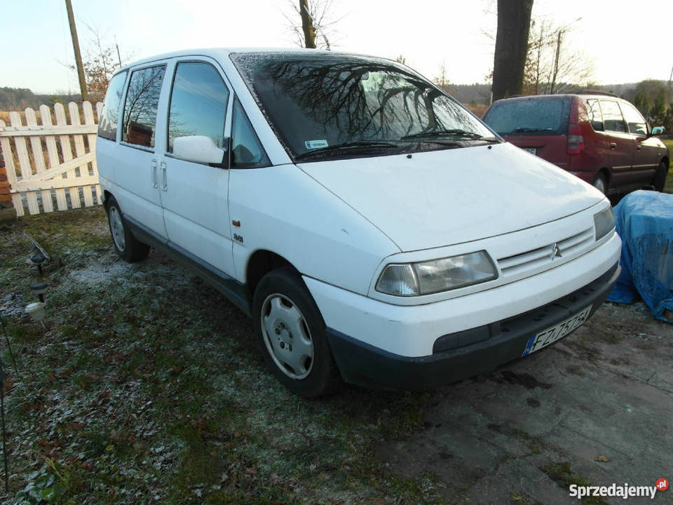 Citroen Evasion 1995 sprawny tanio biały Zielona Góra